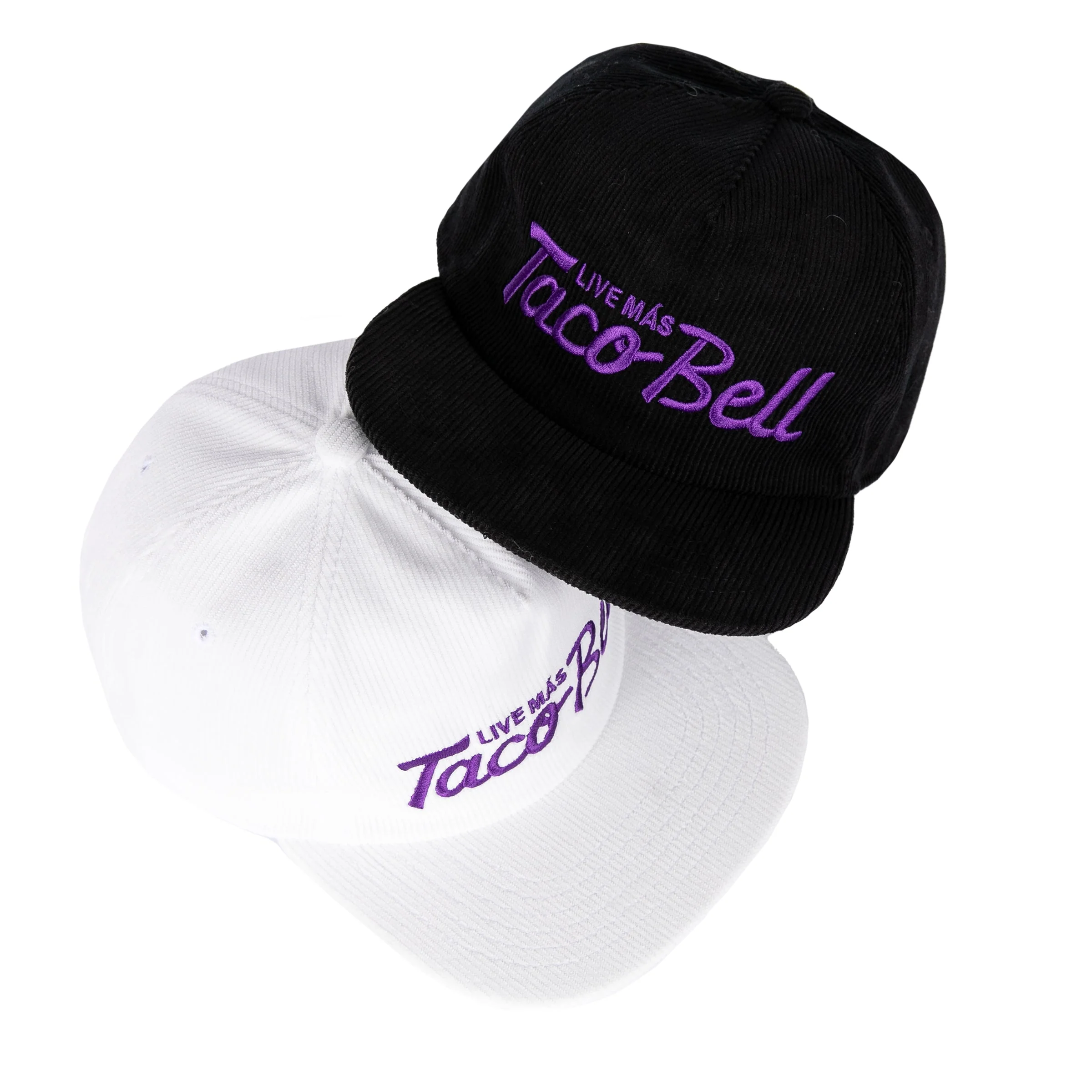 Corduroy Taco Bell White Hat - Image 5